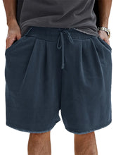 men-s-loose-cotton-vintage-pleated-lace-up-sports-casual-daily-shorts-1991